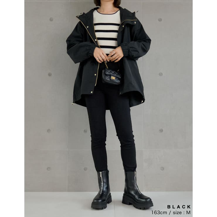 [撥水加工][大人が着られる機能性アウター]マウンテンパーカー | Re:EDIT | 詳細画像7 