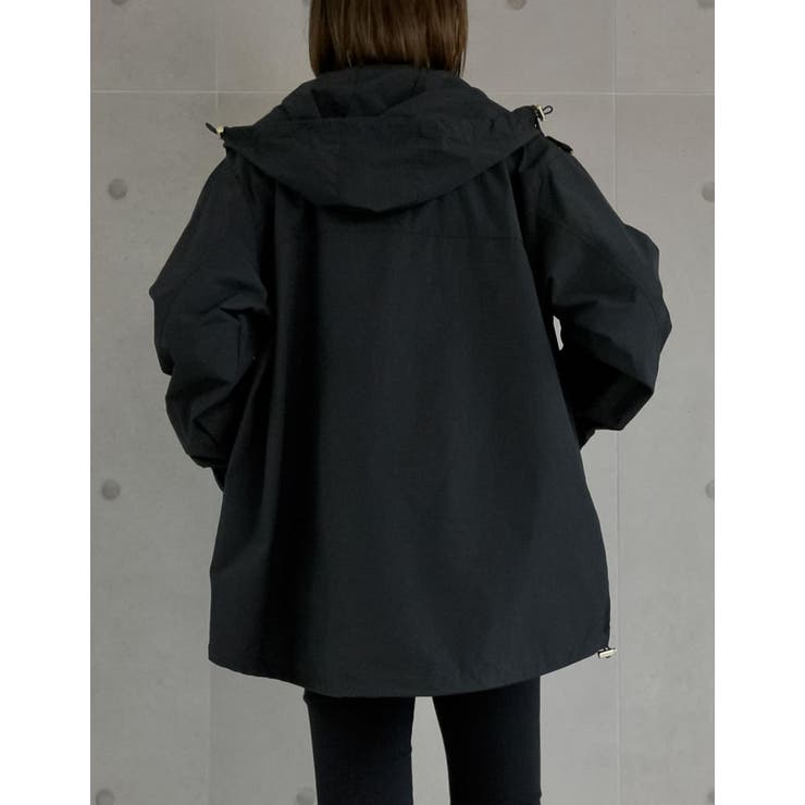 [撥水加工][大人が着られる機能性アウター]マウンテンパーカー | Re:EDIT | 詳細画像8 