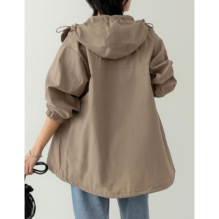 [撥水加工][大人が着られる機能性アウター]マウンテンパーカー | Re:EDIT | 詳細画像13 