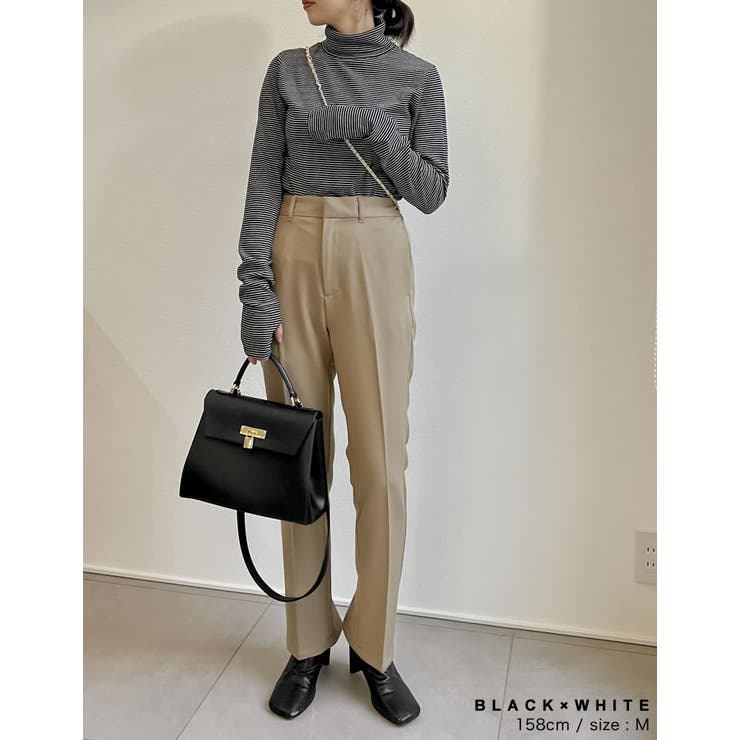 着心地柔らかなきれいめボーダートップス[品番：GS000020823]｜Re:EDIT