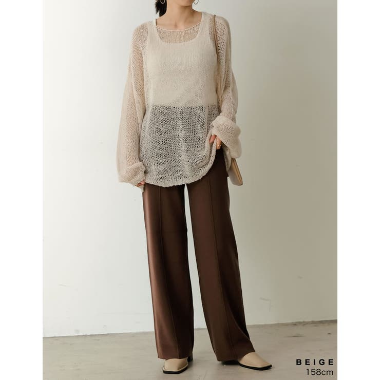 足元からモードな雰囲気をプラス スクエアトゥステッチミドルブーツ シューズ | Re:EDIT | 詳細画像15 