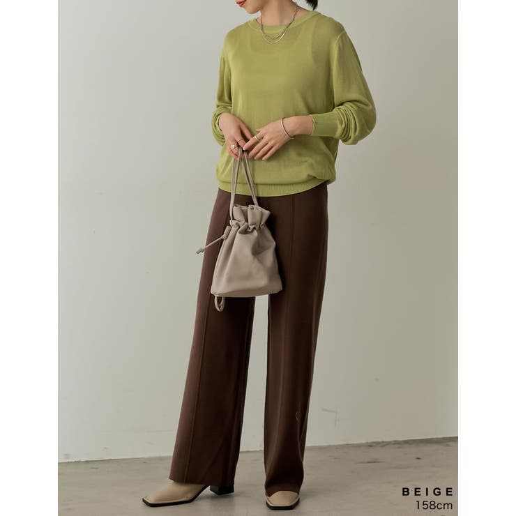 足元からモードな雰囲気をプラス スクエアトゥステッチミドルブーツ シューズ | Re:EDIT | 詳細画像16 