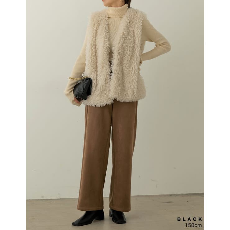 足元からモードな雰囲気をプラス スクエアトゥステッチミドルブーツ シューズ | Re:EDIT | 詳細画像8 