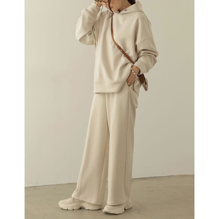 ライトダンボールステッチデザインストレートパンツ | Re:EDIT | 詳細画像27 