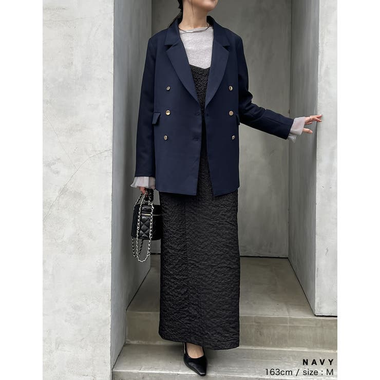 金ボタンブレザージャケット | Re:EDIT | 詳細画像11 