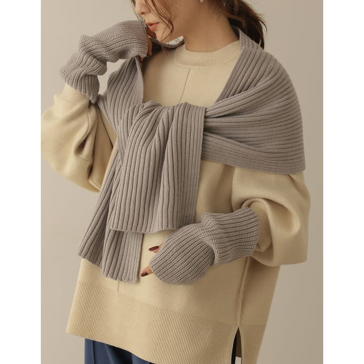 ERIBE（エリべ）のだめちゃん着用リバティ&ジャガードニットマフラー マフラー／ERIBE（エリべ）｜愛着を持ってずっと使いたいモノを集めた