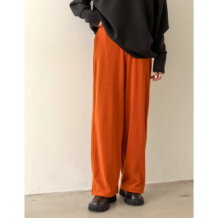 こなれた雰囲気を演出する美脚×リラクシーパンツ [低身長 高身長 | Re:EDIT | 詳細画像5 