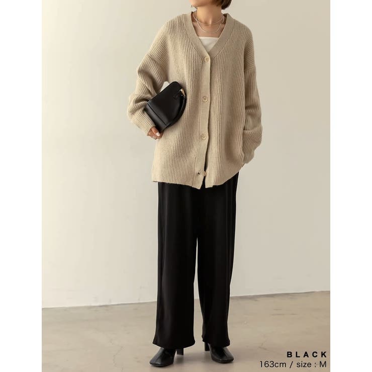 こなれた雰囲気を演出する美脚×リラクシーパンツ [低身長 高身長 | Re:EDIT | 詳細画像10 