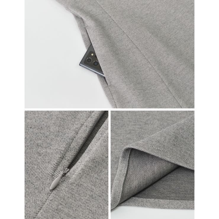 自然とこなれる洗練されたデザインが魅力 微起毛カルゼVネック