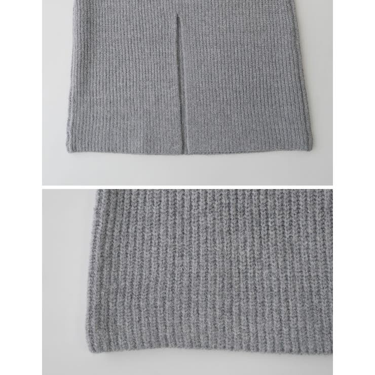 ふんわりMIXカラーが魅力のきれいめニットスカート | Re:EDIT | 詳細画像29 