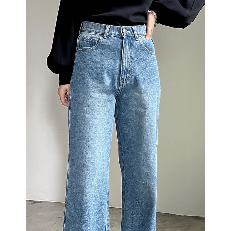 [低身長/高身長/大きいサイズ有]コットンデニムバギーパンツ | Re:EDIT | 詳細画像29 