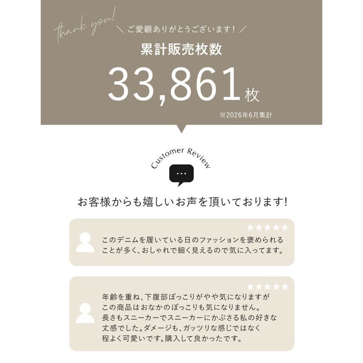 [販売枚数3 3万枚突破][低身長 高身長サイズ有]サイドスリットワイドストレー… | Re:EDIT | 詳細画像3 