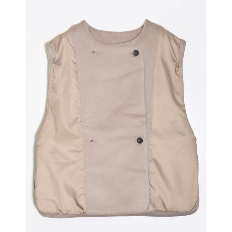 さっと羽織るだけでこなれるあったかベスト | Re:EDIT | 詳細画像24 