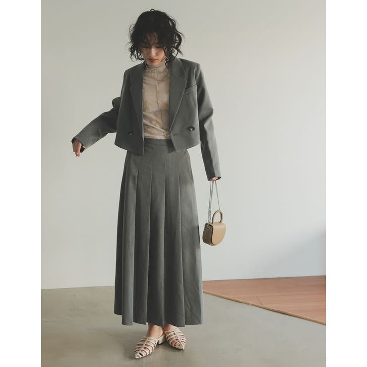 2023S/S COLLECTION]ショート丈テーラードジャケット[品番