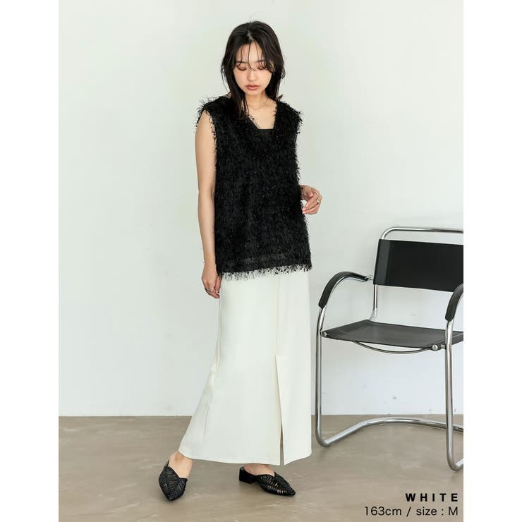 カットツイルセンターベンツスカート | Re:EDIT | 詳細画像11 