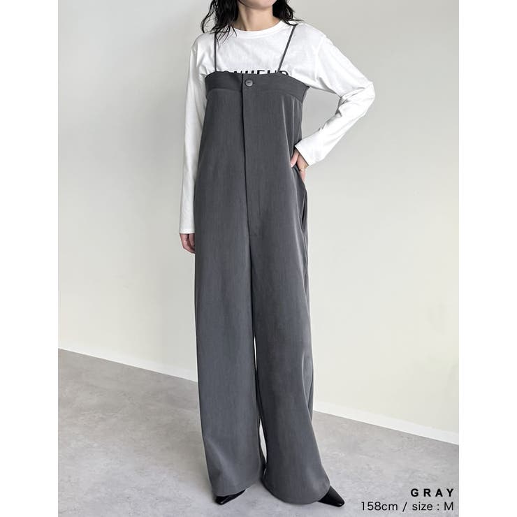 [累計販売枚数1万枚突破][低身長 高身長サイズ有][体型カバー]ワンボタンベア… | Re:EDIT | 詳細画像3 