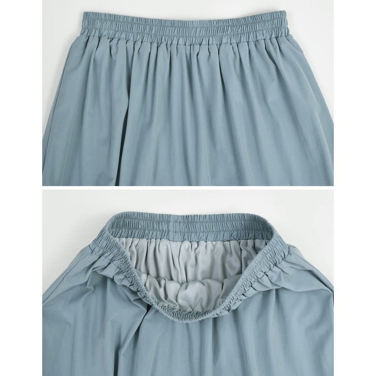 ギャザー切り替えティアードフレアスカート | Re:EDIT | 詳細画像12 