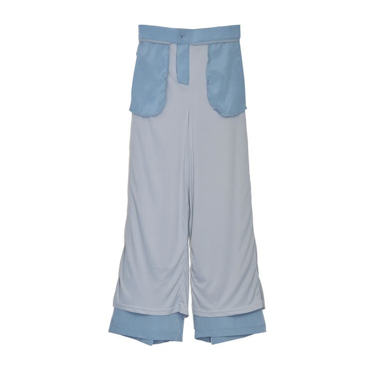 [低身長/高身長サイズ有]楊柳クレープストレートパンツ | Re:EDIT | 詳細画像32 