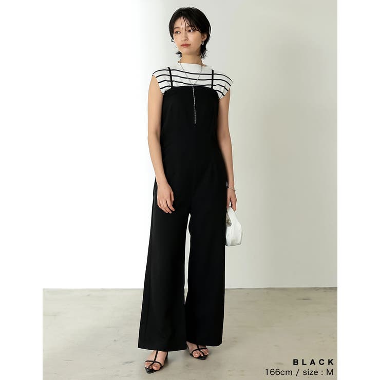 2WAYストレッチベアサロペット[品番：GS000021511]｜Re:EDIT