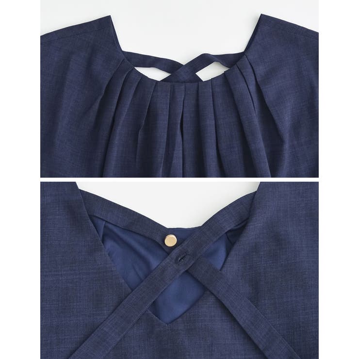 裾バルーンノースリーブフレアトップス[品番：GS000021547]｜Re:EDIT