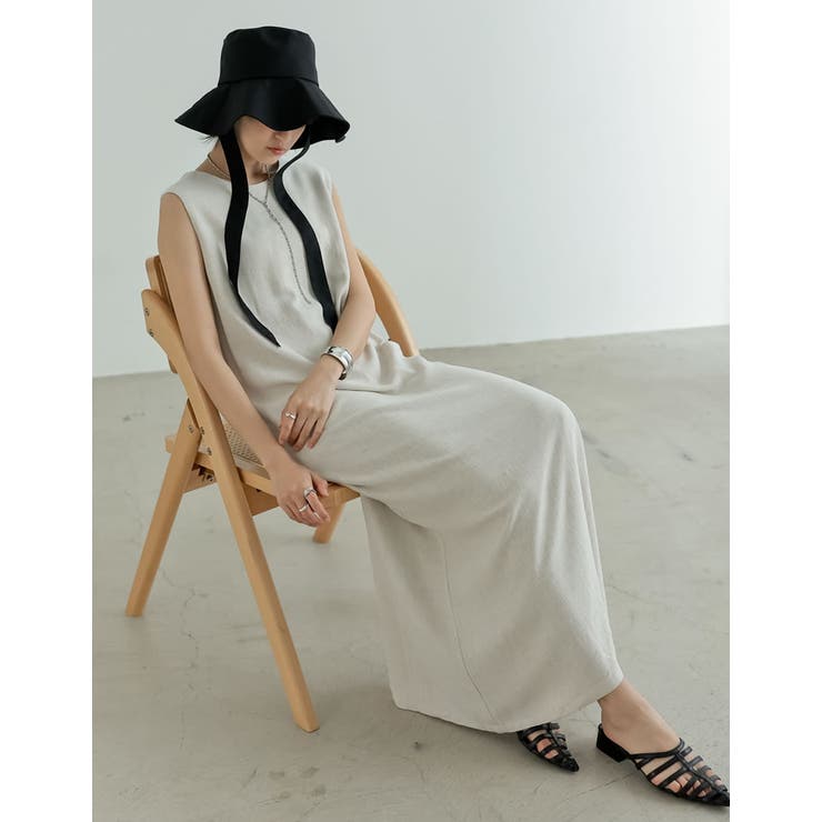 [2WAY]リネンライクベルト付きバケットハット | Re:EDIT | 詳細画像5 