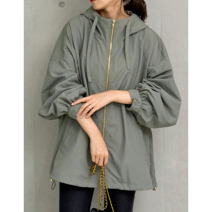 ナイロンボリュームミドルマウンテンパーカー | Re:EDIT | 詳細画像21 