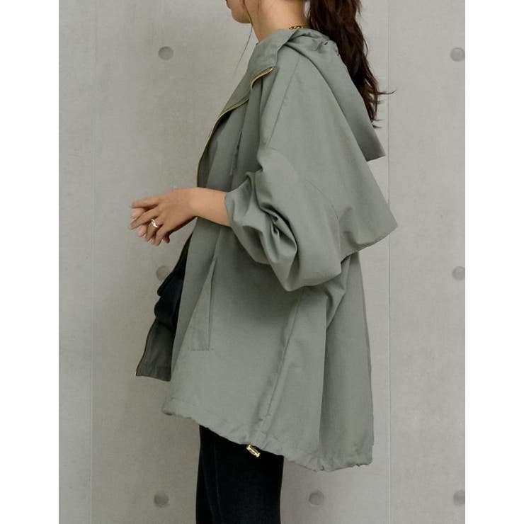 ナイロンボリュームミドルマウンテンパーカー | Re:EDIT | 詳細画像23 