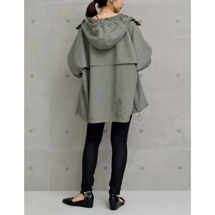 ナイロンボリュームミドルマウンテンパーカー | Re:EDIT | 詳細画像24 