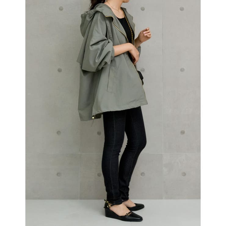 ナイロンボリュームミドルマウンテンパーカー | Re:EDIT | 詳細画像28 