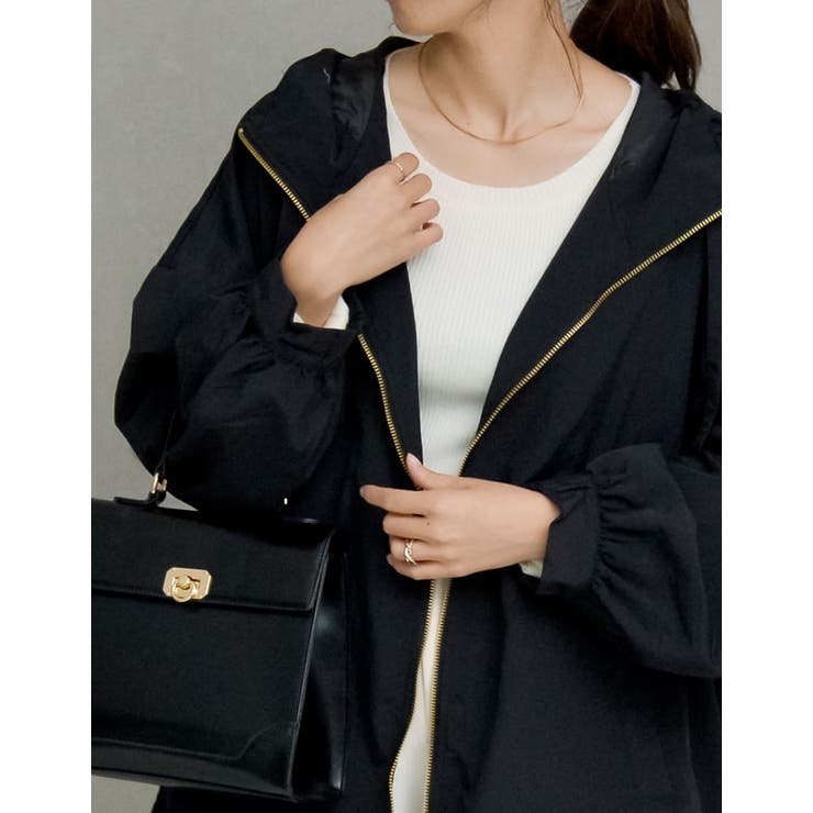 ナイロンボリュームミドルマウンテンパーカー | Re:EDIT | 詳細画像33 