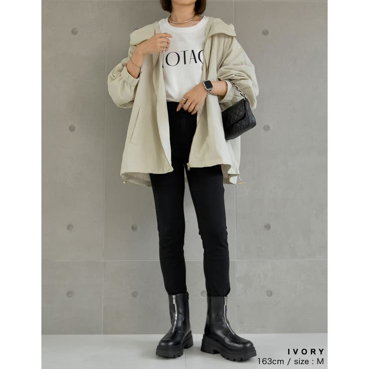 ナイロンボリュームミドルマウンテンパーカー | Re:EDIT | 詳細画像37 