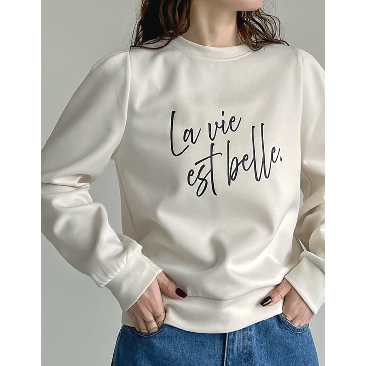 [イージーケア]ダンボールロゴプリントプルオーバー | Re:EDIT | 詳細画像28 