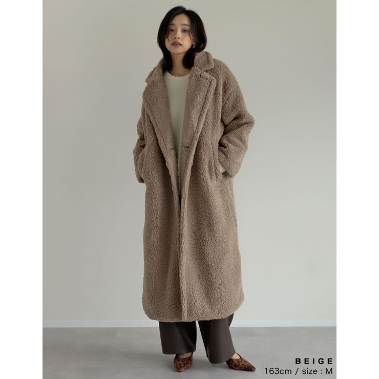 お歳暮・冬ギフト特集 - おとなの週末お取り寄せ倶楽部 ボアビッグカラーダブルチェスターコート[品番：GS000021789 ジャケット・アウター