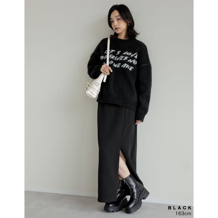 [大きいサイズ有]フロントジップトラックソールブーツ | Re:EDIT | 詳細画像13 