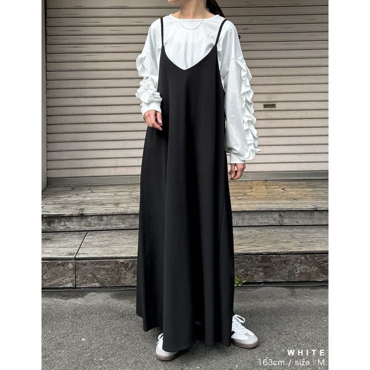 [販売枚数8千枚突破！][1枚でこなれ見え]袖フリル長袖カットソー | Re:EDIT | 詳細画像23 