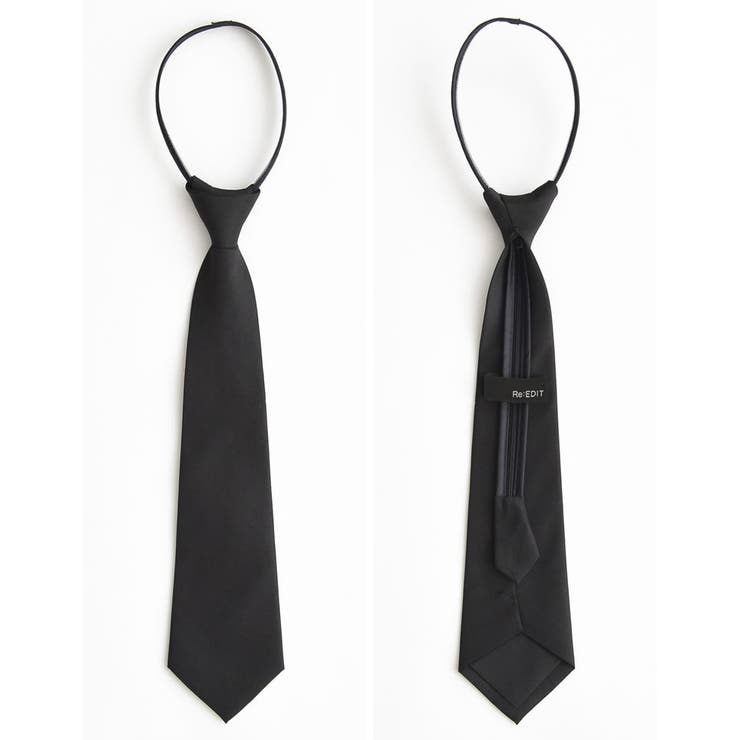 2023A/W COLLECTION]ブラックネクタイ[品番：GS000021600]｜Re:EDIT