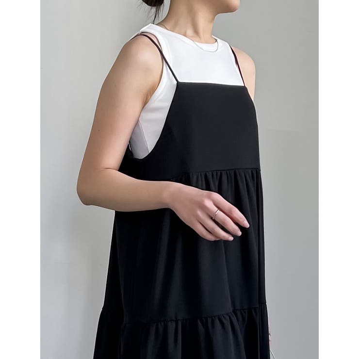 [低身長 高身長サイズ有][イージーケア]カットジョーゼットティアードバックオー… | Re:EDIT | 詳細画像27 