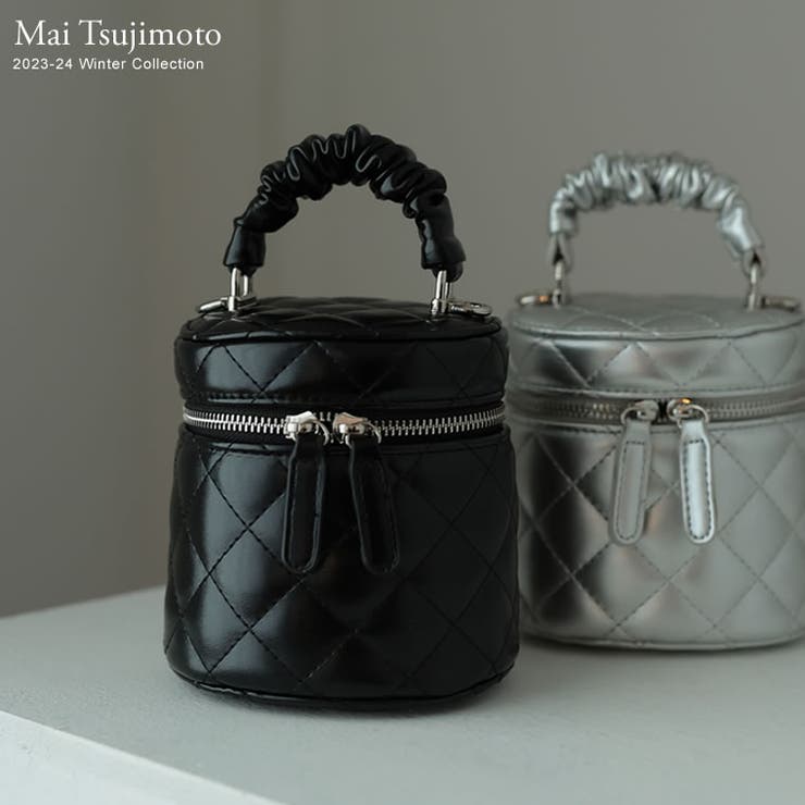 2WAYキルティングステッチバニティバッグ | Re:EDIT | 詳細画像1 