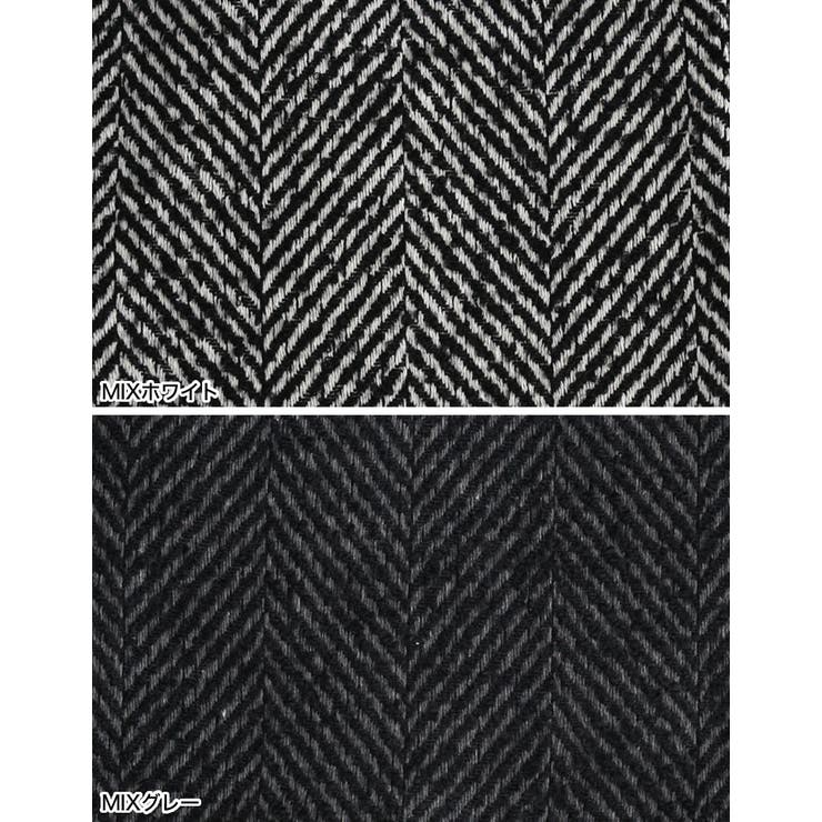 ヘリンボーンダブルジャケットコート | Re:EDIT | 詳細画像19 