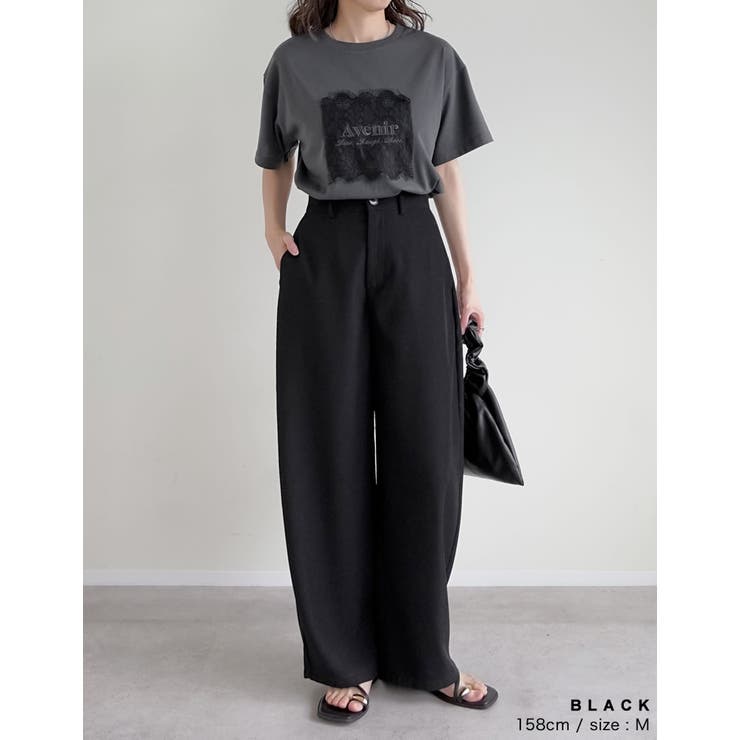 [話題のカーブパンツ][全骨格◎ 体型拾わず美脚見え][販売枚数5万枚突破][低… | Re:EDIT | 詳細画像17 