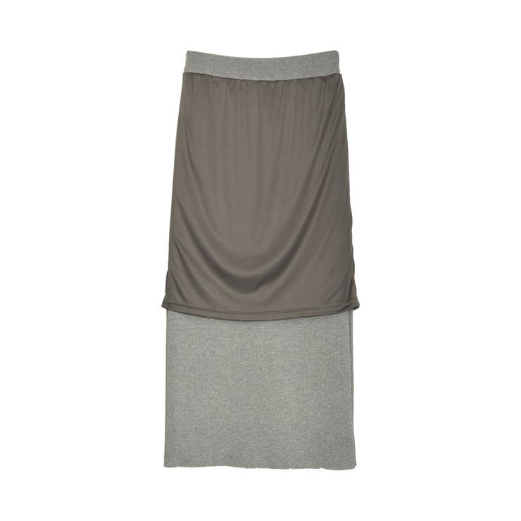 [低身長サイズ有]前後2WAYラメリブニットナロースカート | Re:EDIT | 詳細画像33 