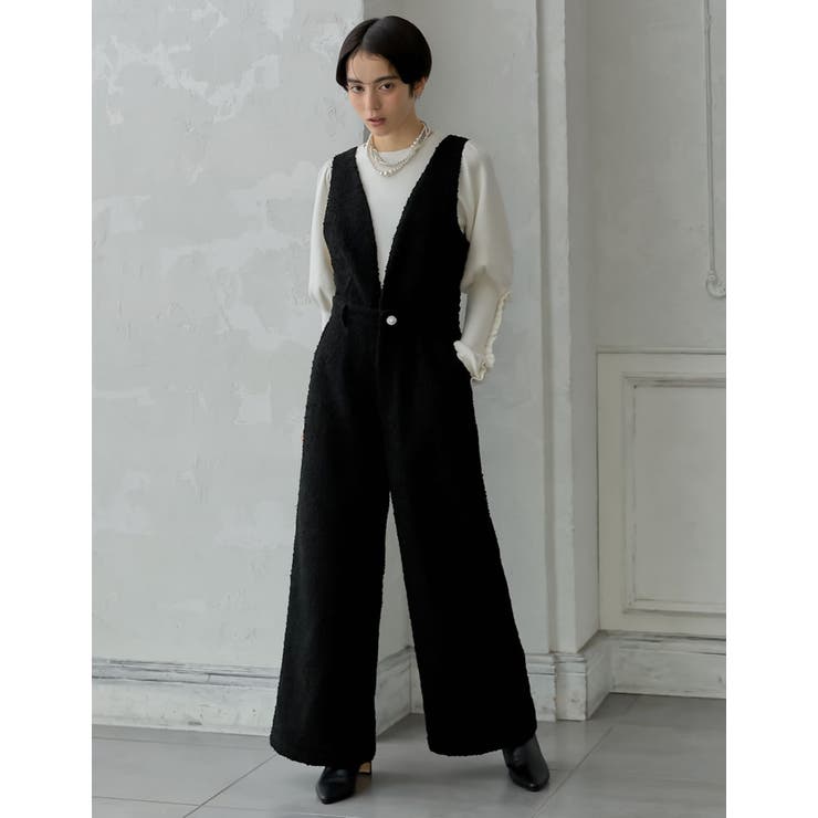 無地ブラック(501) | [2024 25 WINTER | Re:EDIT