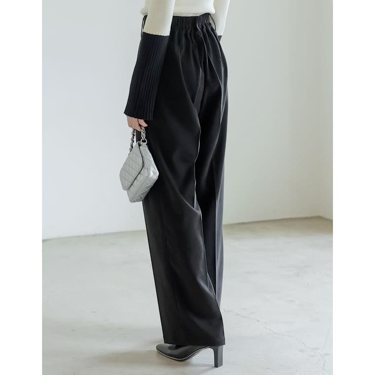 微起毛ツイルダブルタックワイドパンツ | Re:EDIT | 詳細画像28 