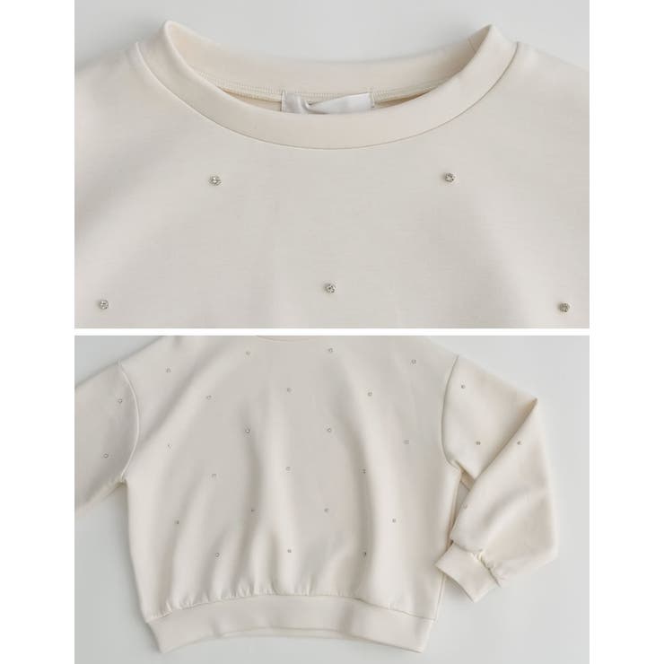 パールorラインストーン付きダンボールトップス | Re:EDIT | 詳細画像37 