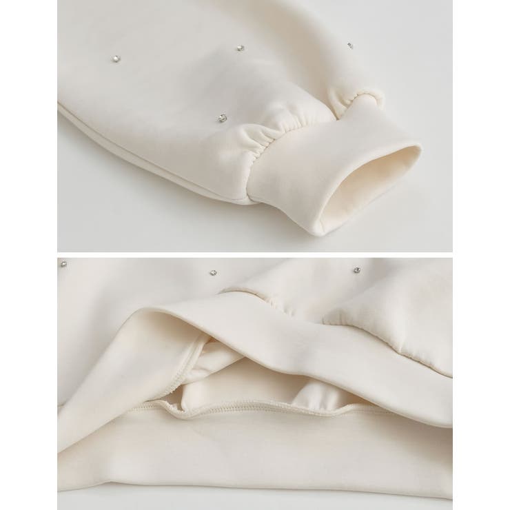 パールorラインストーン付きダンボールトップス | Re:EDIT | 詳細画像38 