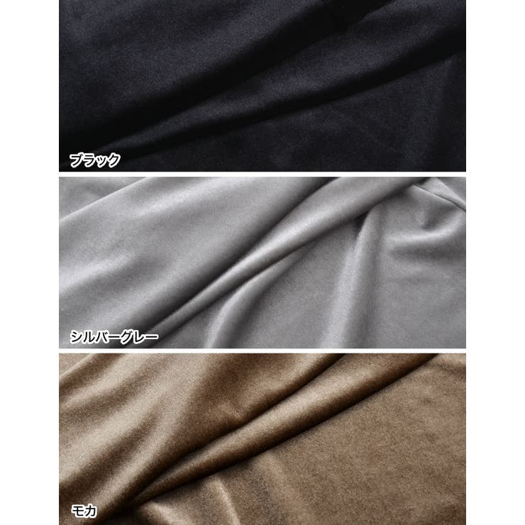 [低身長/高身長サイズ有]カットベロアスリットカーゴスカート | Re:EDIT | 詳細画像19 