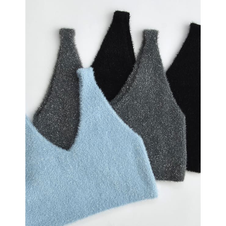 ラメフェザーニットビスチェ | Re:EDIT | 詳細画像2 