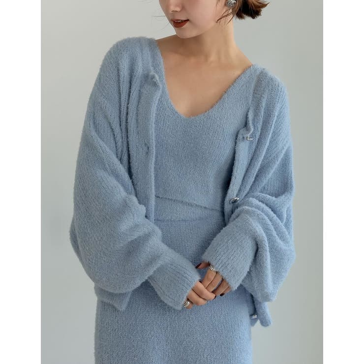 ラメフェザーニットビスチェ | Re:EDIT | 詳細画像5 