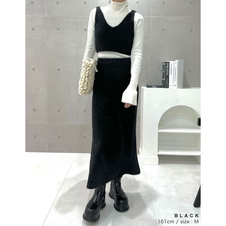 ラメフェザーニットビスチェ | Re:EDIT | 詳細画像9 