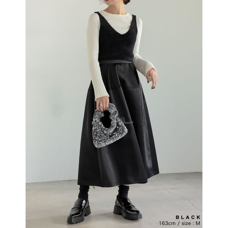 ラメフェザーニットビスチェ | Re:EDIT | 詳細画像10 